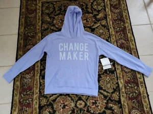 Athleta Girl Beachy CHANGE MAKER Light Purple Hoodie New Size L Large 12 NWT - Picture 1 of 4
