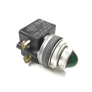 9001-KP-38G6 Square D Pilot Light, 120V AC-DC, Series A, 30mm, Green, 38412 - Picture 1 of 1