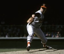 Pitcher Steve Barber Of The Baltimore Orioles 1966 Baseball OLD PHOTO