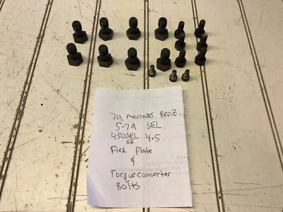 Mercedes Benz 450SEL SE 76-80 4.5 V8 placa flexible pernos convertidores de par automático W116 Foto 1 de 4