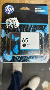 HP 65 SCHWARZ bewährte Leistung überlegene Drucke Tintenpatrone Neu HEWDTN9KOZAN - Bild 1 von 3