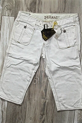 Bermudas de algodón blancas para mujer marca Z esqueleto talla W30 nuevas con valor de etiqueta 129 € Foto 1 de 3