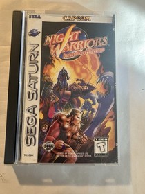 Night Warriors: Darkstalkers' Revenge Sega Saturn With Reg. Card Pre Owned