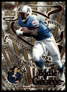 1997 Pacific Crown Royale #19 Eddie George Firestone on Football - Picture 1 of 2