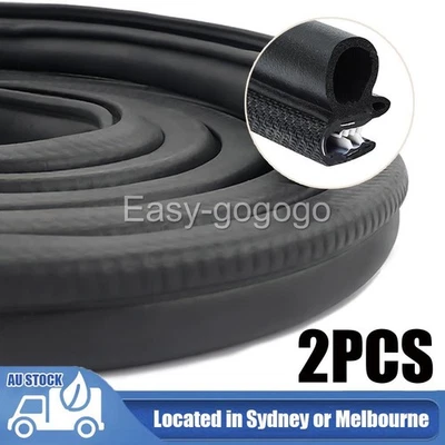 2x Door Seal Rubber For Ford Falcon XD XE XF XG XH ZJ ZK ZL Cortina TC TD TE TF/ - image 1 of 4