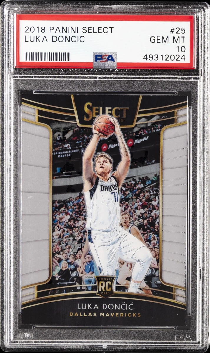 Luka Dončić 10 Graded Basketball Trading Cards & Accessories for