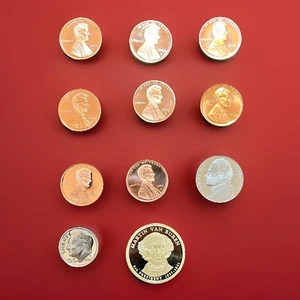 One Random Proof Coin - U.S. Mint Proof Coin Lot - Starter Collection - Coins - Bild 1 von 3