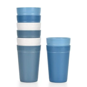 16 Oz Tumbler CupsUnbreakable Drinking Cups Microwave and Dishwasher Safe BPA... - Picture 1 of 6