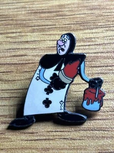 Disney World - Alice In Wonderland Playing Card 3 of Clubs - Disney Lapel Pin - Picture 1 of 5