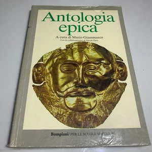 Antologia Epica di Mario Giammarco Bompiani per le scuole - Imagen 1 de 7