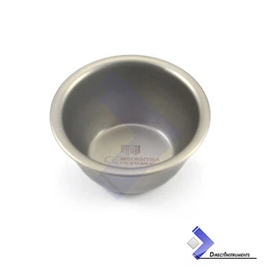 Ciotola di miscelazione impianto chirurgico dentale laboratorio 50 x 30 mm acciaio inox piccola - Foto 1 di 2