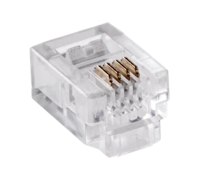 5901436719304 Wtyk telefon.RJ11 6P 4C x100szt. LECHPOL ELECTRONICS LESZEK Spó - Zdjęcie 1 z 1