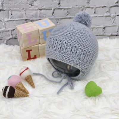 Capota de punto para Bebé - HECHO A MANO - Imagen 1 de 4