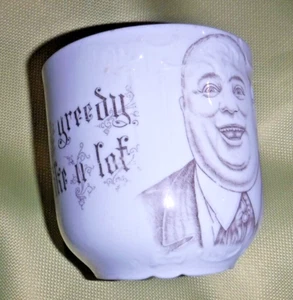 Huge Vintage German Mug with I am not greedy but I like u lot Motto - Picture 1 of 7