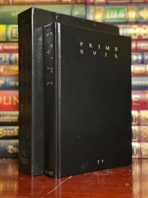 Prime Evil STEPHEN KING CLIVE BARKER + 13 SIGNED Traycase Limited 1/1000 PC Copy Foto 1 de 4