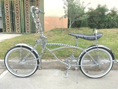 CHROME TWISTED 20" Cruiser Lowrider Bike 144 Spokes Coaster Brake New - Image 1 of 4