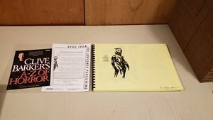 CLIVE BARKER'S A-Z OF HORROR  *SIGNED ADVANCE READING COPY*   +TS+ - Picture 1 of 2