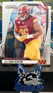 2024 Panini Prizm - Rookies Jer'zhan Newton #351 (RC) - Commanders - Picture 1 of 3