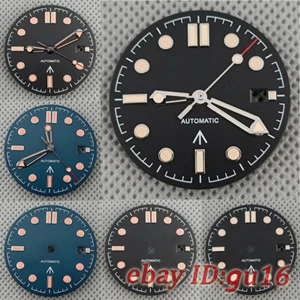 31mm Reloj Esfera con Manos Ajuste NH35 NH36 ETA 2836/2824 Movimiento Miyota 8215 821A - Imagen 1 de 16