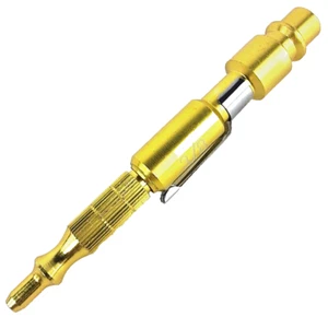 Pistola de soplado de aire de bolsillo NPT de 3/8" I/M conexión rápida enchufe macho boquilla ajustable - Imagen 1 de 3