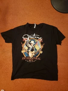 Camiseta Santana Supernatural Now Oficial 2019 Gira Concierto Hombre Talla XXL Negra - Imagen 1 de 14