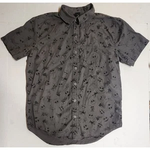 Disney Nightmare Before Christmas Men's Small Shirt All Over Print - Picture 1 of 7