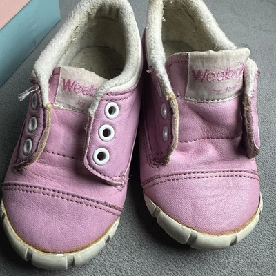 Zapatillas De Colección Weebok Reebok Niñas Rosa Pastel Talla 4.5 Infantil Foto 1 de 4