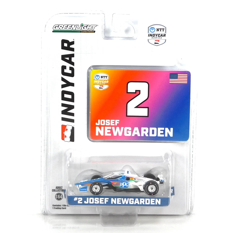 Greenlight Josef Newgarden 2024 #2 PPG Team Penske Indycar 1:64 Foto 1 de 1