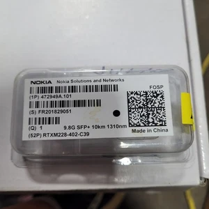 NOKIA 472949A.101 9.8G SFP+ 10km 1310nm - Picture 1 of 2