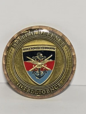 British Defence Intelligence Joint Forces Command Challenge Coin - Image 1 of 3
