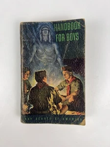 Manual de Boy Scout 1948 vintage para niños quinta edición octava impresión 1955 manual BSA - Imagen 1 de 14