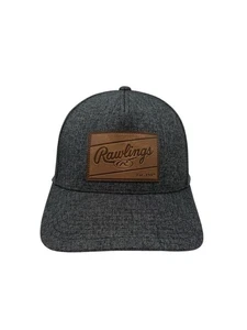 Rawlings Flex Fit 110 Snapback Mesh Back Hat Cap Grey Adult Size OSFM - Picture 1 of 7