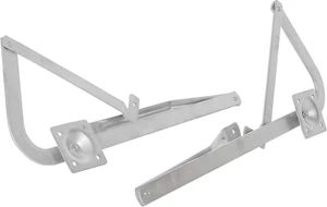Brazos bisagra escalera ático 55-2 compatibles con Werner MFG después de 2010, zinc grueso A - Imagen 1 de 9