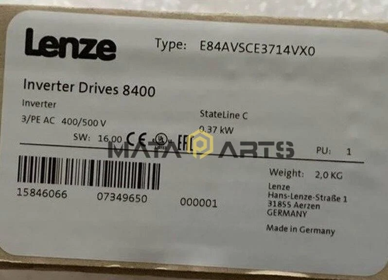 1PCS NEW LENZE E84AVSCE3714VX0 Inverter Drivers - Image 1 of 1