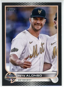 2022 Topps Update Series Pete Alonso #ASG-30 Black /299 - Picture 1 of 2