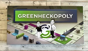 Monopoly Greenheckopoly Spiel 75th Anniversary Bob Bernie Greenheck NEU OVP GEÖFFNET - Bild 1 von 4