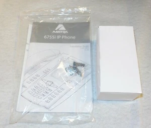 Telefono IP Aastera 6755i - ALIMENTATORE OEM e manuale - NUOVO - Foto 1 di 4