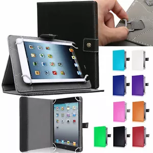 Custodia protettiva in pelle supporto intelligente flip per tutti tablet Amazon 7"8"10" pollici - Foto 1 di 17