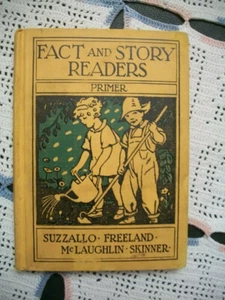 Fact and Story Readers Primer (1934 Hardcover) - Picture 1 of 11