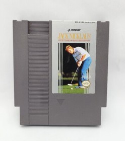 Jack Nicklaus Golf - Cartucho NES aut&eacute;ntico - &iexcl;Probado y funciona!