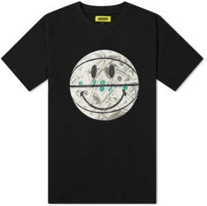 CHINATOWN MARKET SMILEY MONEY BALL T-SHIRT BLACK TSHIRT SIZE:L~XL - Picture 1 of 5