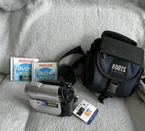 Sony DCR-DVD610 Handycam 40X Zoom Hybrid DVD Camcorder Camera / NOT TESTED - Picture 1 of 15