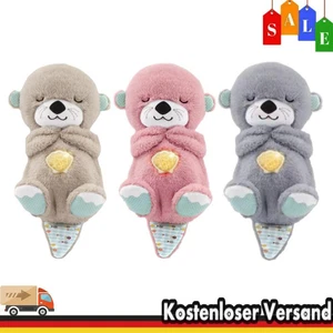 FisherPrice Soothe 'N Snuggle OtterPortable Plush Baby Toy with Sensory Detail
