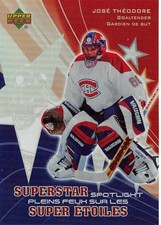 2005-06 Upper Deck McDonald's Superstar Spotlight Jose Theodore #SS6