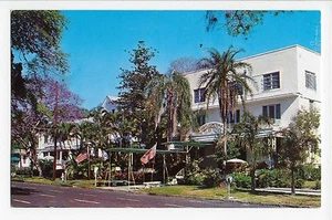 Postal de colección St. Petersburg FL Florida Hotel Albemarle 145 Third Ave - Imagen 1 de 4