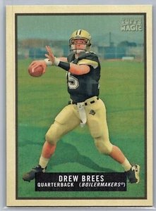 2009 TOPPS MAGIC FOOTBALL 231 DREW BREES BOILERMAKERS / SAINTS - Picture 1 of 2