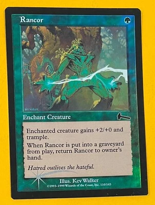 MTG RANCOR (FOIL) Urza's Legacy (OldManMTG 006-471) - Image 1 of 2
