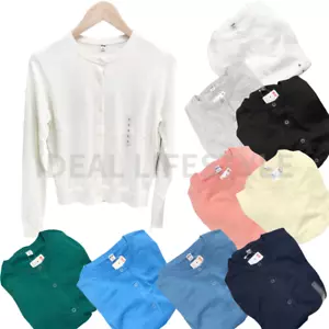 Cárdigan de protección UV UNIQLO S-3XL manga larga UPF25 mujer 474982 nuevo con etiquetas - Imagen 1 de 31