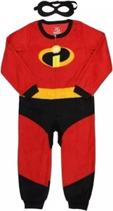 Disney Pixar Incredibles 2 Kids (4/5) Union Suit One Piece Pajama Mask Costume - Picture 1 of 9