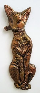 22" Huge Cat Wall Plaque 3D Art Statue Clearance - Picture 1 of 4